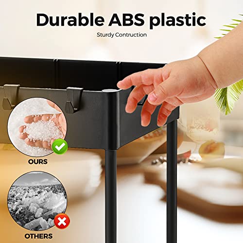 Ravinte 2 Pack Pull Out Under Sink Organizer 2 Tier Multi Purpose - Image 7