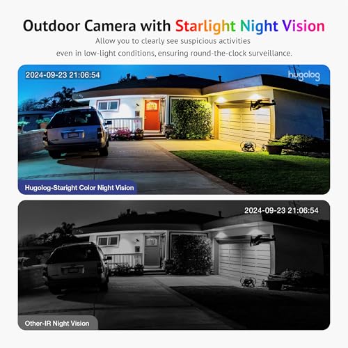 Hugolog 3K 5MP Outdoor Indoor Security Cameras for Home Security - Image 4
