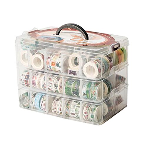 Washi Tape Box Organizer Storage,Divider Closet Container - Image 2