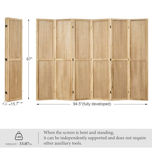 Pegboard Display, 5.6Ft Portable Freestanding Wall Organizer - Image 7