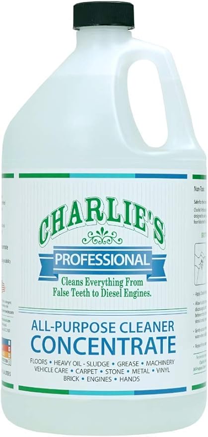 CHARLIE'S PROFESSIONAL Biodegradable Non-Toxic All Purpose Cleaner Concentrate, 1 Gallon
