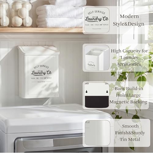 MONJITA Magnetic Lint Bin for Laundry Room, Laundry | All Products - Image 3