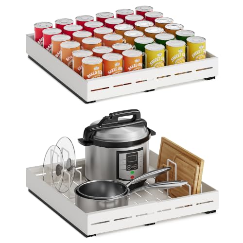 SONGMICS 2 Pack Expandable Pull Out Cabinet Organizer - Image 4