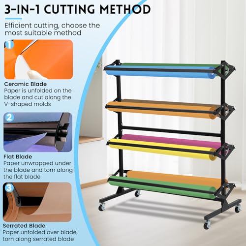 Large Paper Roll Dispenser Holder, Butcher Paper Roll Rack - Image 6