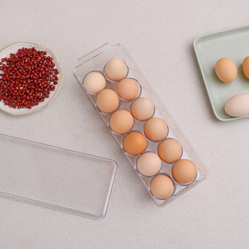 Sooyee 2 Pack Egg Holder for Refrigerator, Plastic E | All Products - Image 6