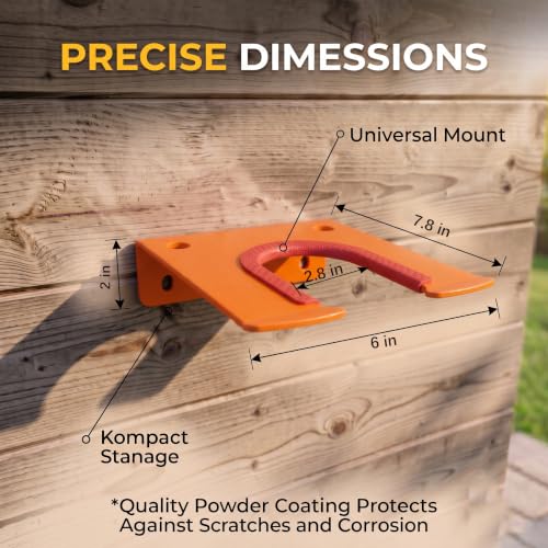 Weedeater Hanger 2 Pack, Heavy Duty Wall Mount for Garage Storage - Image 3