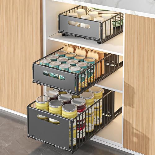 Pull Out Cabinet Organizer, Slide Out Cabinet Organizer - Image 5