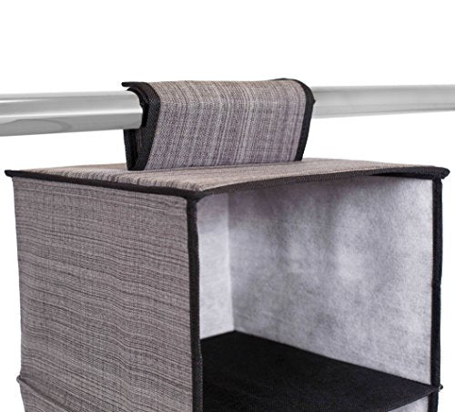 Internet's Best Hanging Closet Organizer - 6 Shelf - Clothing - Image 5