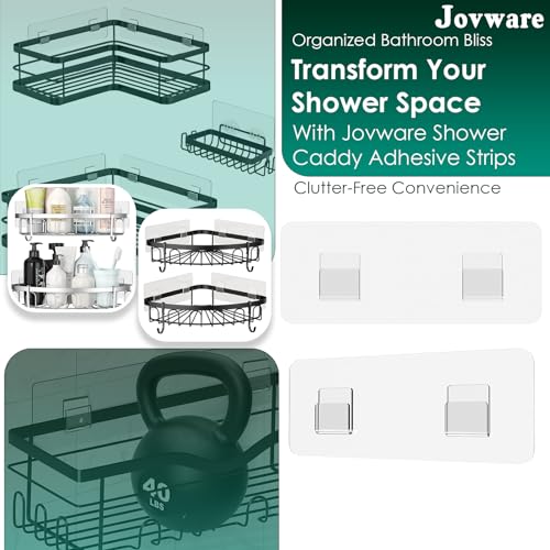 Shower Caddy Adhesive Replacement Sticker, Shower Adhesive Strip - Image 3