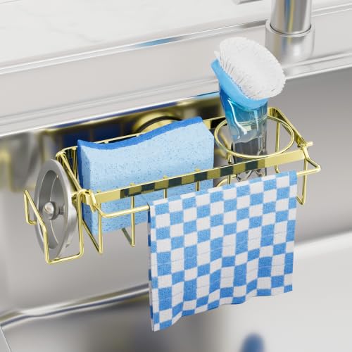 TAILI 4-in-1 Sink Caddy for Kitchen Sink with Strong Suction - Image 2