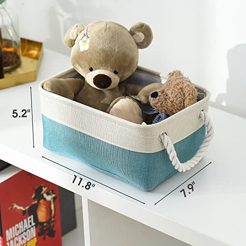 TheWarmHome Storage Bins for Shelves - Small 6 Pack 11.8x7.8x5.2 - Image 5