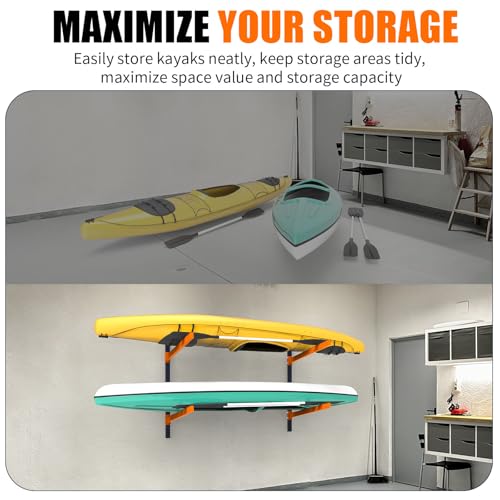Kayak Storage Rack, Wall Mount Kayak Racks for Indoor - Image 7