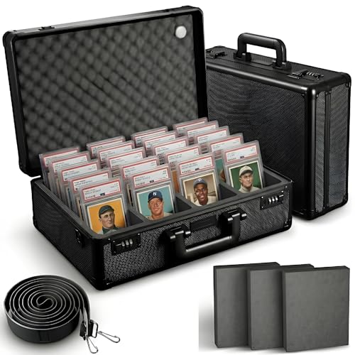 Graded Card Storage Box - Lockable PSA Slab Case | Home Organization - Image 2