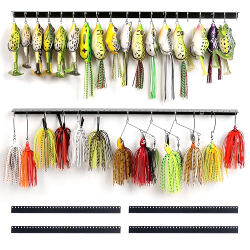 VEYWANE Fishing Lure Display Storage Racks, 15" Wall Mount - Image 2