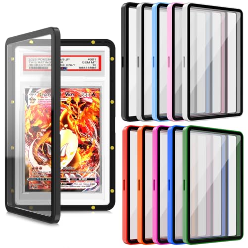 PSA Slab Protector,Magnetic Graded Card Case,10-Pack Multicolor - Image 2