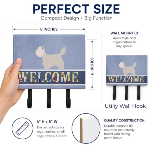 Caroline's Treasures BB8318TH68 Westie Welcome Leash - Image 3