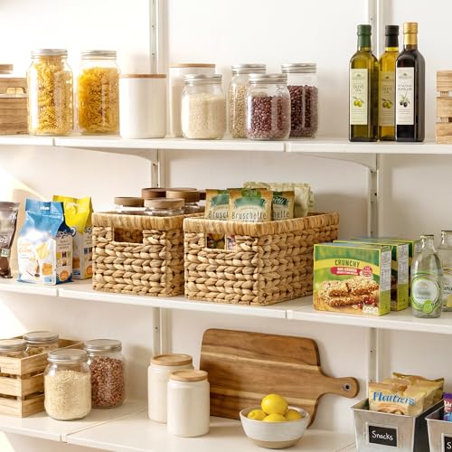 StorageWorks Wicker Baskets, Wicker Storage Baskets for Shelves - Image 3