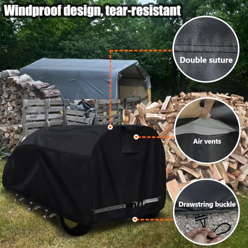 Log Splitter Cover, 90"L x 51"W x 42"H - Image 5