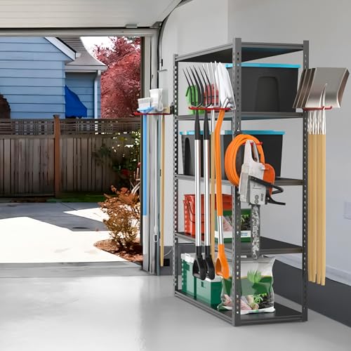 TORACK Garden Tool Organizer Wall Mount, Garage Folding - Image 7