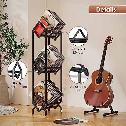 Vinyl Record Storage Rack, Record Holder 260-280 LP - Image 4