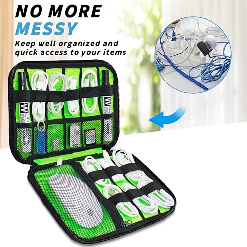Electronics Organizer,Travel Cord Organizer Pouch - Image 5