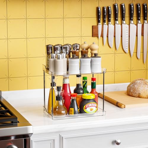 Yieach Clear Acrylic Bathroom Counter Organizers - Image 7