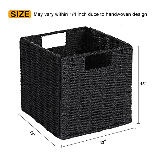Vagusicc Storage Basket, Set of 2 Hand-Woven Storage Baskets - Image 5