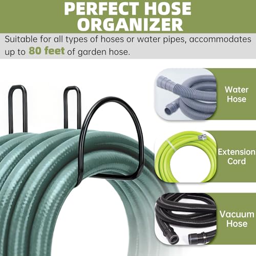 Garden Hose Holder - Heavy Duty Hose Hanger Wall Mounted - Image 4