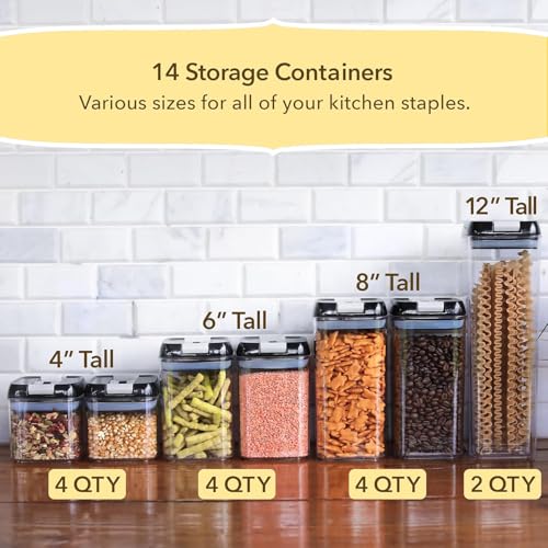 Simply Gourmet Airtight Food Storage Containers with Lids – 6 - Image 5