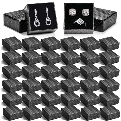 48Pcs Jewelry Gift Box Set -2 x 2x 1.2 Inch Ring Boxes - Image 2