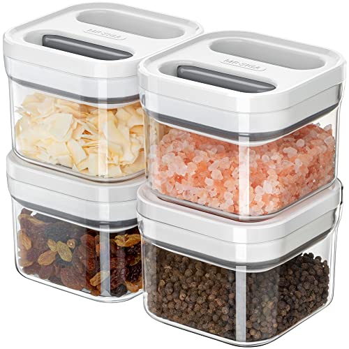 MR.SIGA 4 Pack Airtight Food Storage Container Set, BPA Free - Image 2