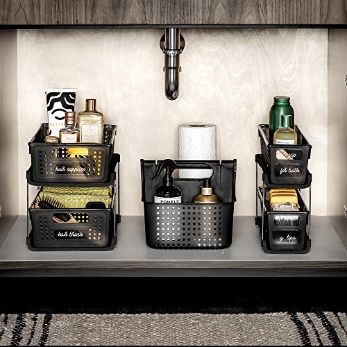 madesmart Premium Small 2 Tier Organizer, Under Cabi | All Products - Image 6