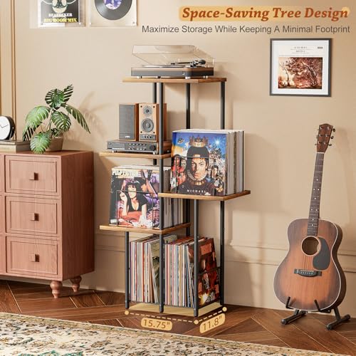 Record Player Stand, Vinyl Record Storage Holder | Home Organization - Image 6