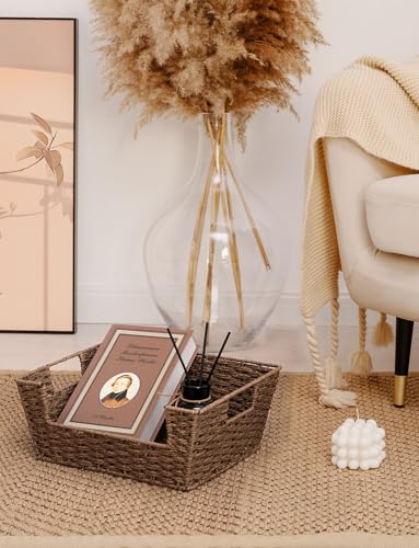 StorageWorks Pantry Baskets for Organizing, Paper Rope Brown - Image 7