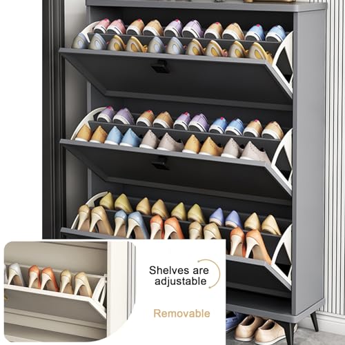 Narrow Shoe Storage, Slim Shoe Rack - Image 6