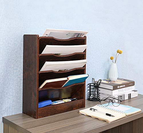 PAG-Mass 5-Tier Wall File Holder Hanging Mail Organizer - Image 6