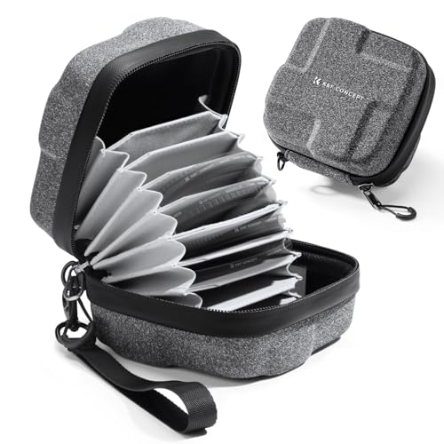 K&F CONCEPT 10 in 1 Lens Filter Case, Filter Bag Up to 82mm - Image 2
