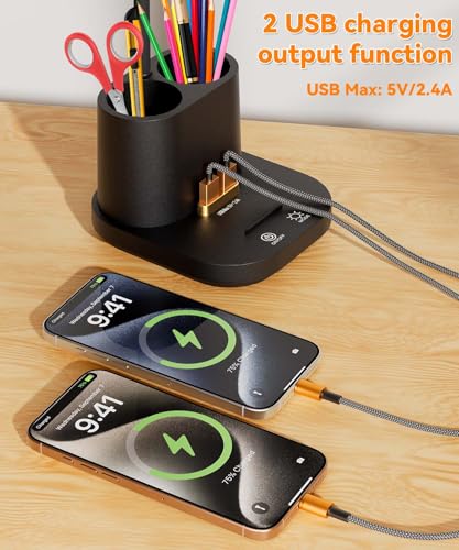 LED Desk Lamp for Dorm 2 USB Ports, Dorm Room Essent | All Products - Image 5