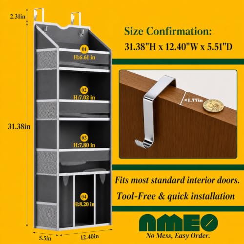 Over the Door Organizer, Compact Hanging Storage for | All Products - Image 3