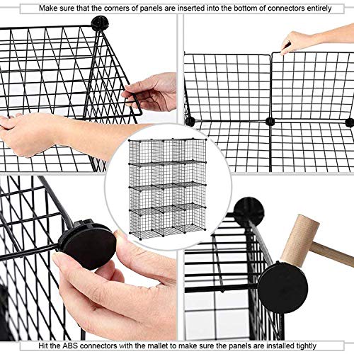 C&AHOME Wire Cube Storage, 12-Cube Storage Organizer | All Products - Image 7