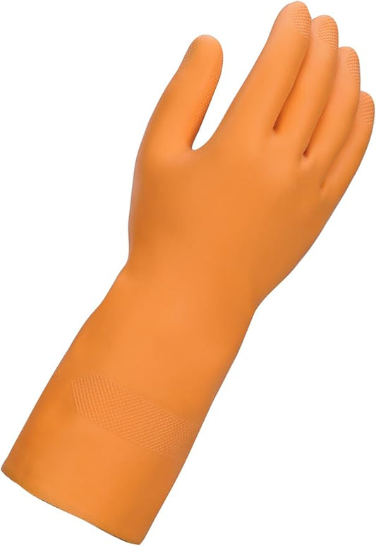 Mr. Clean Ultra Grip, Heat Resisting, Soft Cotton Flock Lining, Extreme Non-Slip Diamond Grip Gloves, Medium