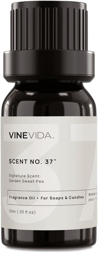 VINEVIDA 0.33oz Scent No.37 Fragrance Oil for Candle & Soap Making - Made in USA Natural Candle Scents