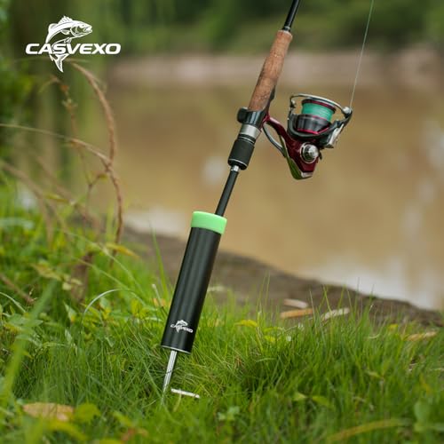 4 Pack Fishing Rod Holder, Aluminum Fishing Pole Holder - Image 3