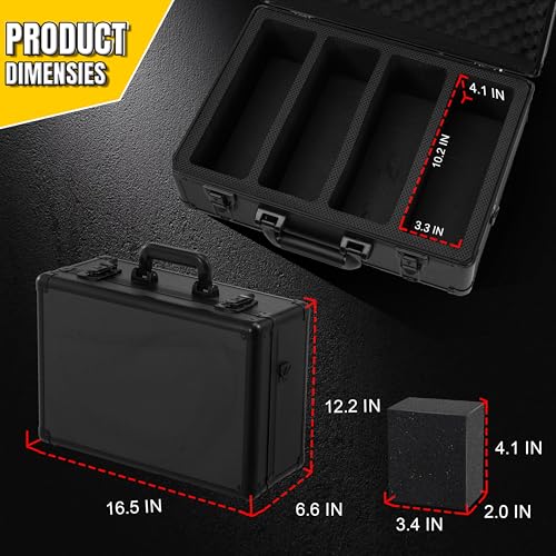 Graded Card Storage Box – Aluminum Alloy Trading Cards - Image 3