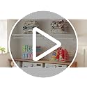 8 Tier Extended Width Hanging Closet Organizer, Sweater Storage - Image 8