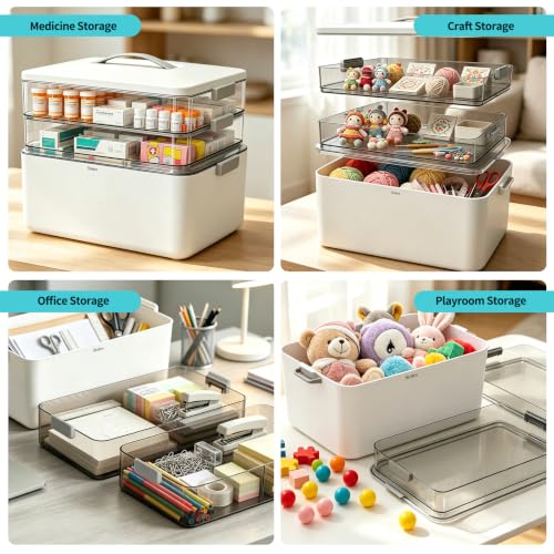 3-Tier ExtraTall Medicine Cabinet Organizer - Medicine Cabinet - Image 7