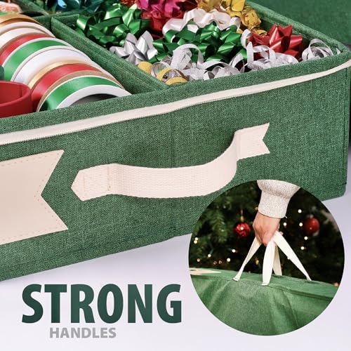 Little ELF Premium Wrapping Paper Storage Organizer, Easy - Image 5