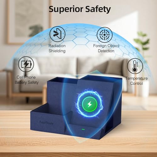 Wireless Charger with Desk Organizer, Multifunctiona | All Products - Image 6