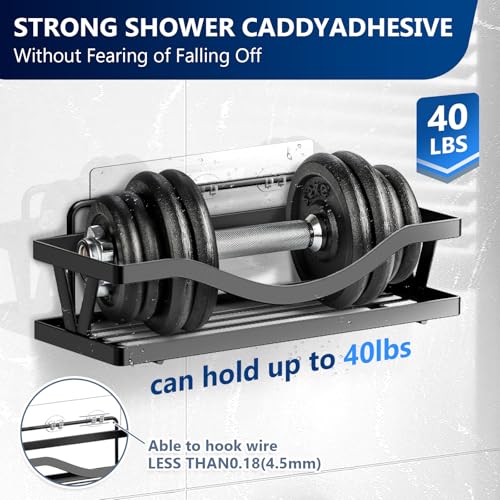 4 Pack Shower Caddy Replacement Strong Hooks, No Dri | All Products - Image 4