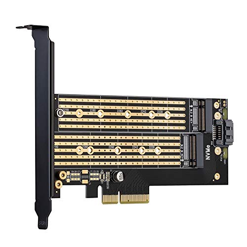 Dual M.2 PCIE Adapter for SATA or PCIE NVMe SSD with | All Products - Image 3